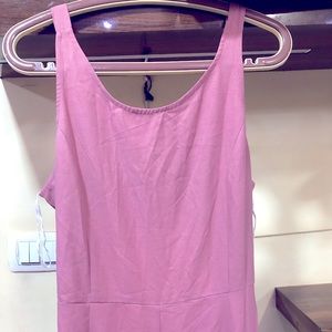 Faballey XL Nude Pink Jumpsuit